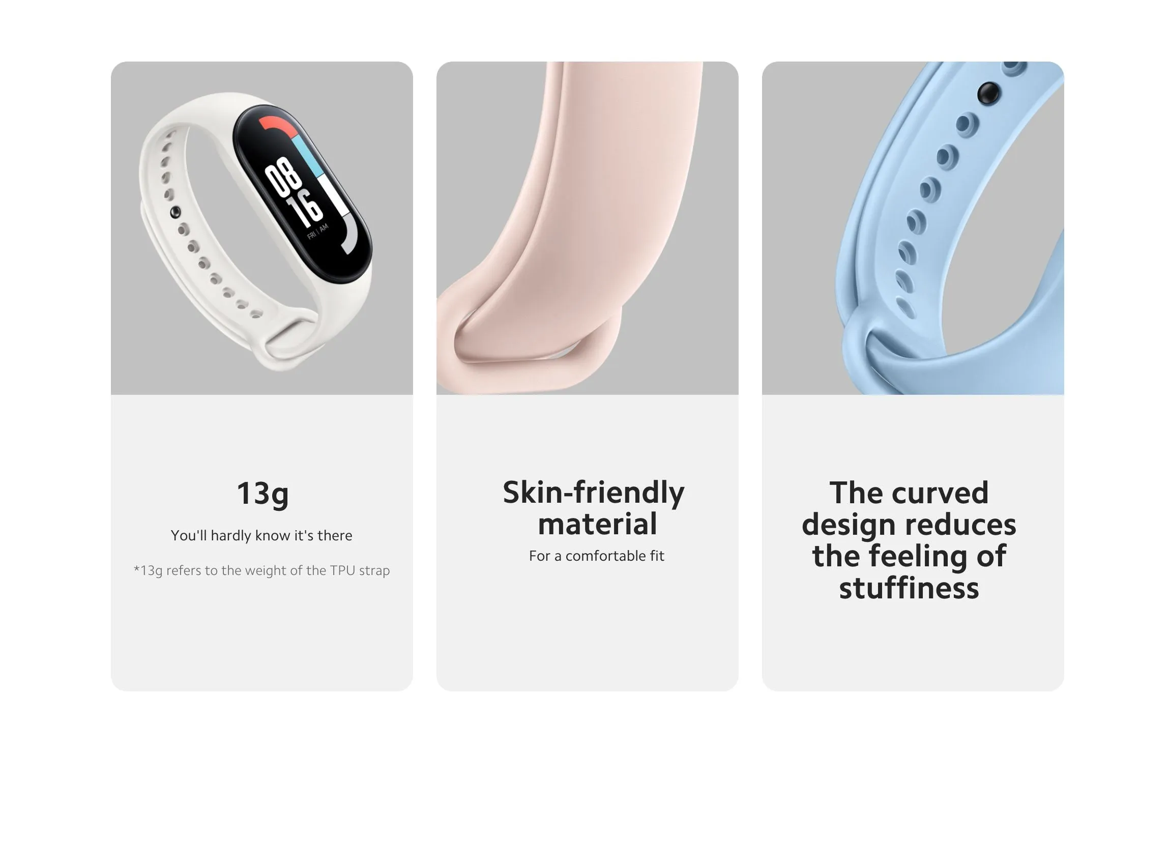 Xiaomi Mi Band 7 Replacement TPU Straps
