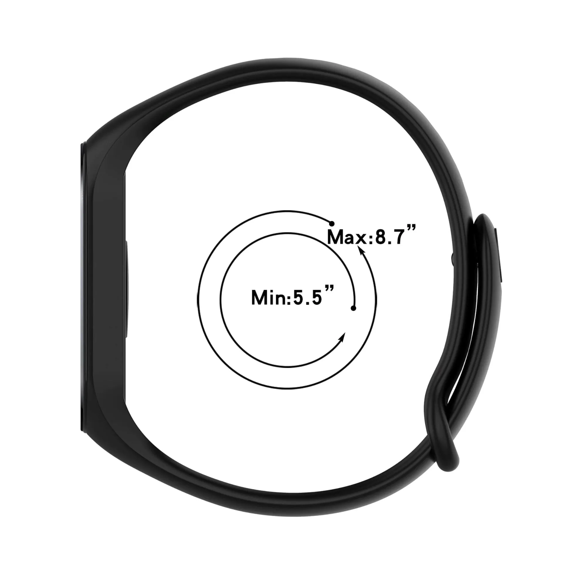 Xiaomi Mi Band 7 Replacement TPU Straps