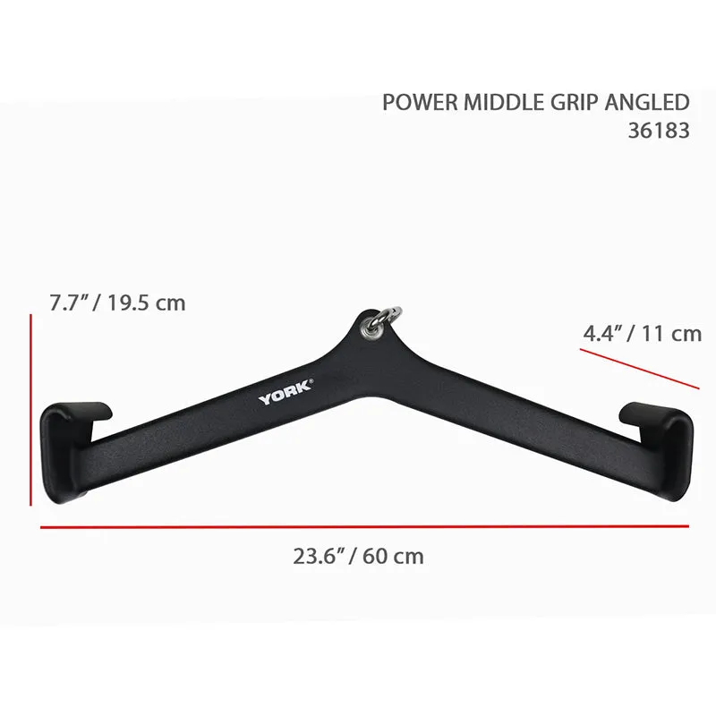 York Barbell | Power Grip Attachment - 5pc Set