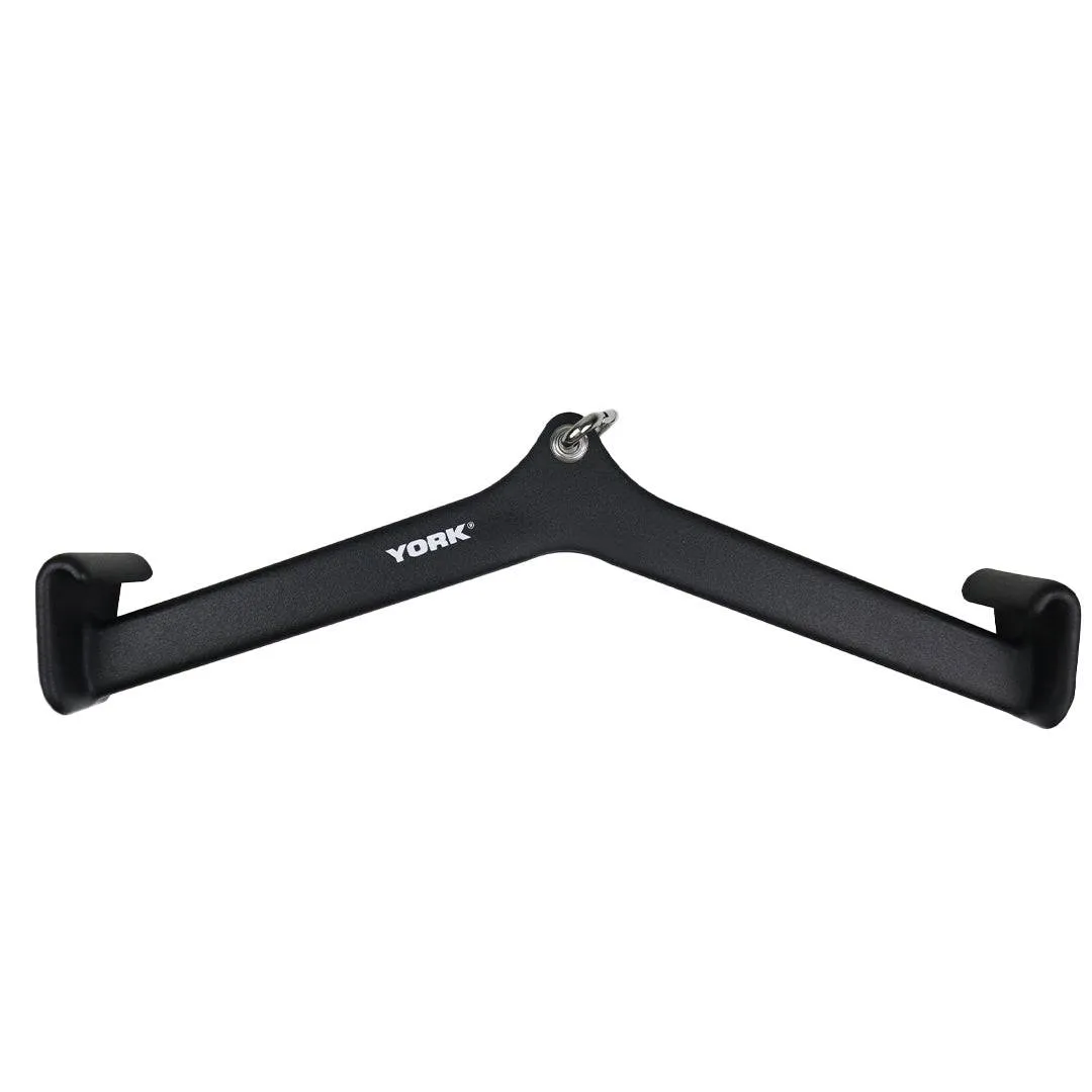 York Barbell | Power Middle Grip - Angled Cable Attachment - 23.5"