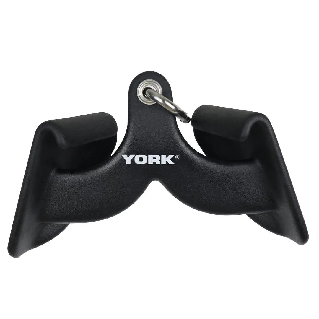 York Barbell | Power Narrow Grip - Supinated Cable Attachment - 12"
