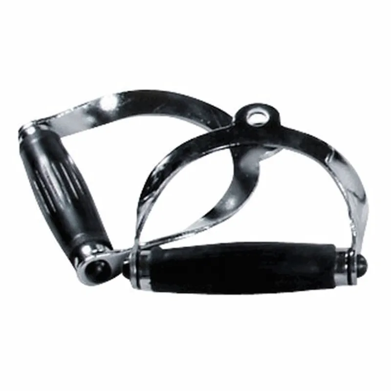 York Barbell | Pro Style Deluxe Stirrup Chrome Handle
