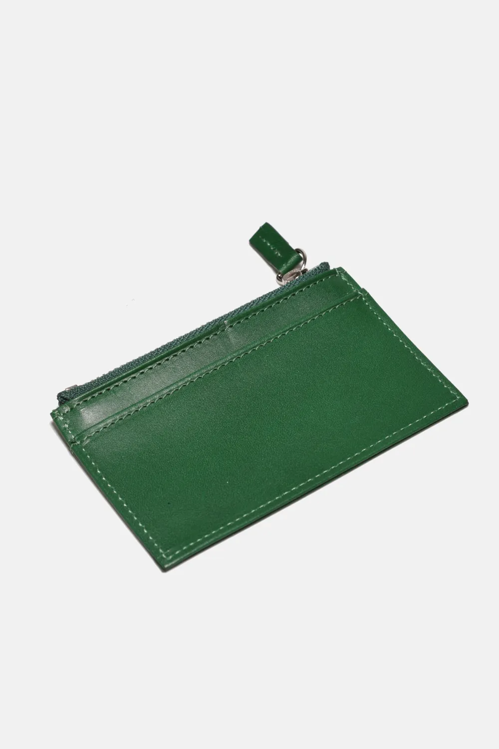 Zipper Leather Cardholder
