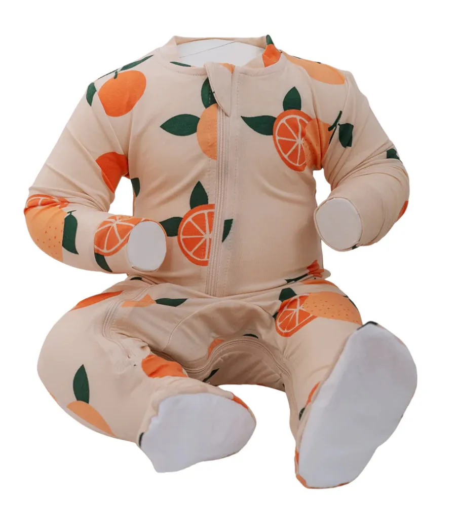 ZippyJamz - Bamboo Footed Sleeper - Peelin' Happy